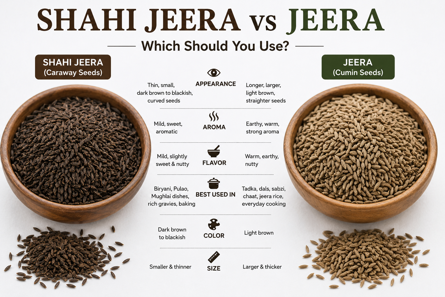 Shahi Jeera vs Jeera: Which Should You Use?
