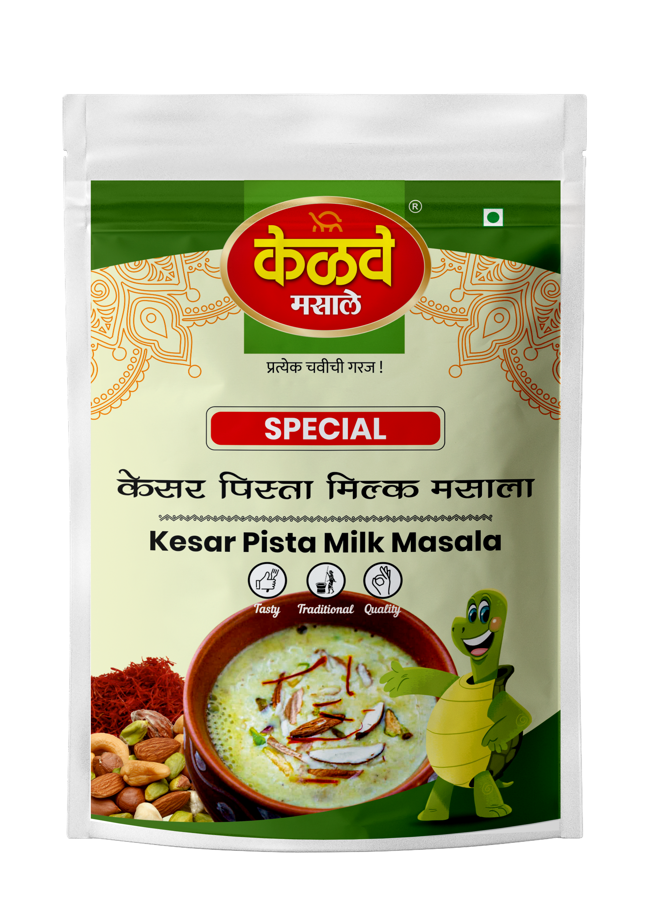 Milk Masala Kesar Pista